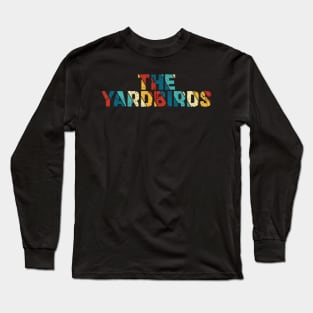 Retro Color - The Yardbirds Long Sleeve T-Shirt